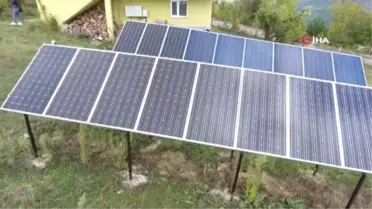Kezban Teyze' Köyüne Güneş Enerji Santrali Kurdu