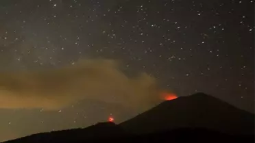 Meksika'da Popocatepetl Yanardağı Faaliyete Geçti