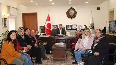 MHP Kadın Kollarından Başkan Tosun'a Anlamlı Ziyaret