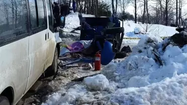 Ordu'da Minibüsle Patpat Çarpıştı: 1 Ölü, 1 Yaralı