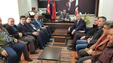 İyi Parti Belediye Başkan Adayından A.G.C.'YE Ziyaret