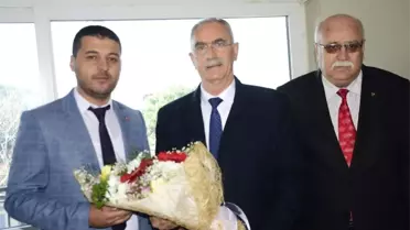 MHP'li Başkandan AK Parti'nin Yeni Yönetimine Hayırlı Olsun Ziyareti