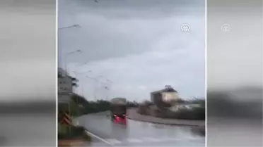 Demre'de Çıkan Hortumda 15 Dönüm Sera Zarar Gördü