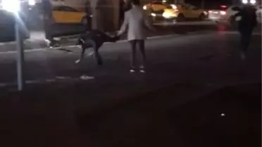 İstanbul'da 'Fight Club' Filmini Aratmayan Kavga Kamerada