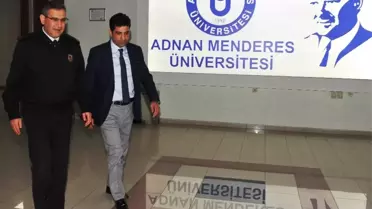 Mesut Özakcan ve Albay İnan'dan Rektör Aldemir'e Ziyaret