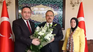 Ak Parti Osmangazi'den Vali Canbolat'a Ziyaret…