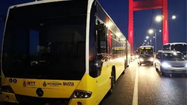 Metrobüs Arıza Yaptı, Trafikte Yoğunluk Yaşandı