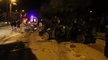 Önce Yayaya Ardından Araçlara Çarptı: 2 Ölü, 3 Yaralı