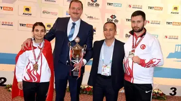 Tekvandoda Altın Madalya Konya'dan