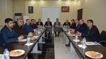 Gaziantep'teki Oda ve Borsaların Yetkilileri İslahiye'de Toplandı