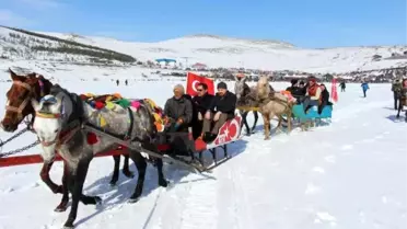 Buzla Kaplanan Çıldır Gölü Üzerinde Muhteşem Şölen