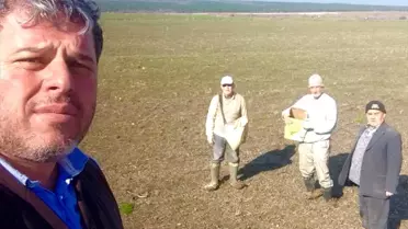 Hububat Ekili Alanlarda Gübre Mesaisi Başladı
