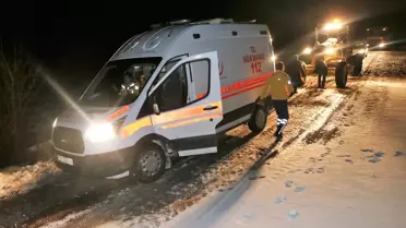 Mahsur Kalan Hastayı Kurtarma Operasyonu