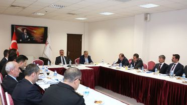 Isparta'da Seçim Güvenliği Toplantısı