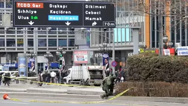 Kızılay'da Şüpheli Paket Polisi Alarma Geçirdi