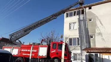 Bacada Çıkan Yangın Korkuttu