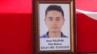 Kalp Krizi Geçiren Polis Son Yolculuğuna Uğurlandı