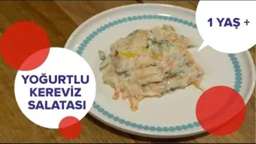 Yoğurtlu Kereviz Salatası (1 Yaş+) | İki Anne Bir Mutfak