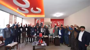 Cumhur İttifakı Adayı Çerçi MHP İlçe Yönetimiyle Buluştu