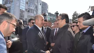Dışişleri Bakanı Çavuşoğlu Kuşadası'nda