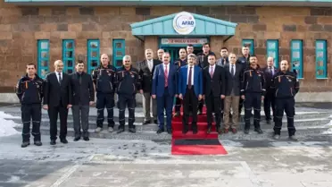 Vali Bilmez, Afad'ı Ziyaret Etti