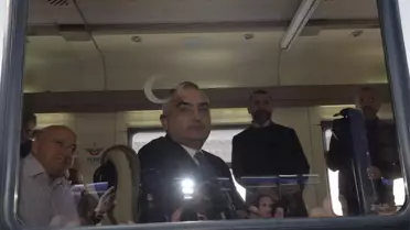 Bakan Ersoy, Doğu Ekspresi'yle Kars'a Gitti