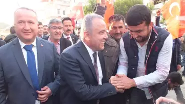 Başkan Adayı Böcek, Kaş'ta