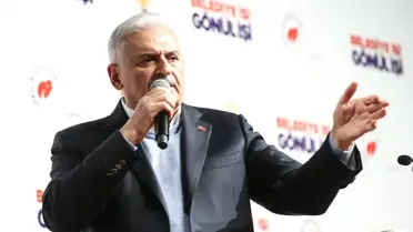 Binali Yıldırım Sarıyer'de