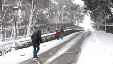 İstanbul'da Kar Manzaraları