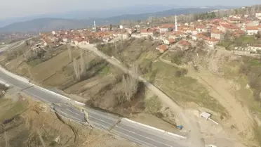 Kütahya'da Kara Yolundaki Çökme