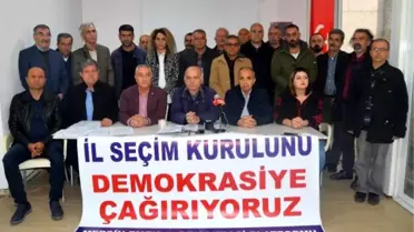 Mersin Emek ve Demokrasi Platformu'ndan Adaylık Tepkisi