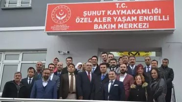 Başkan Bozkurt Engelli Bakım Merkezini Gezdi