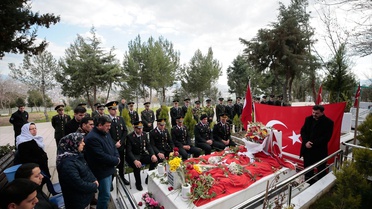 Afrin Şehidi Mezarı Başında Anıldı
