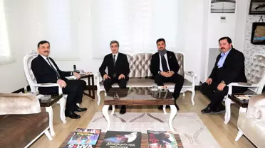 Necati Şaşmaz'dan Emniyet Müdürü Ulucan'a Ziyaret