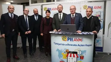 ATO'da E-Ptt Avm Tanıtım Standı Açıldı