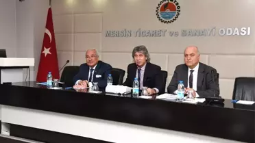 Kocamaz, Mersin İş Dünyasına Projelerini Anlattı
