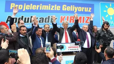 Abdulkadir Kırmızı'nın Seçim İrtibat Bürosu Açıldı