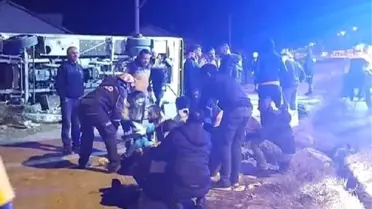 Ankaragücü Taraftarlarını Taşıyan Midibüs Devrildi: 2 Ölü, 24 Yaralı