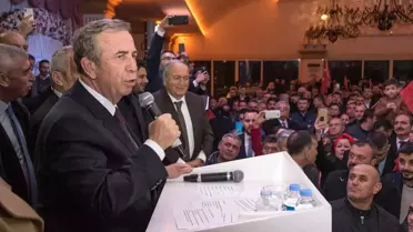 Mansur Yavaş, Kahramankazan'da Projelerini Anlattı