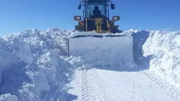 Kars'ta 64 Köy Yolu Ulaşıma Kapalı