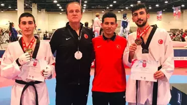 Milli Taekwondoculardan ABD'de 4 Altın Madalya