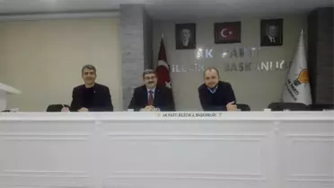 AK Parti İl Yönetim Kurulu Toplantısı Yapıldı
