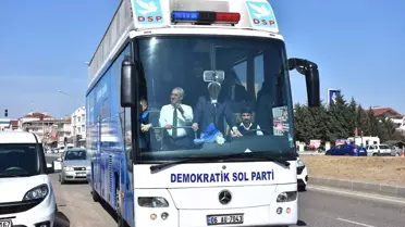 DSP Genel Başkanı Önder Aksakal, Tekirdağ'da