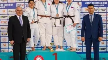 Salihlili Judocular Avrupa Kupası'nda Kürsüde