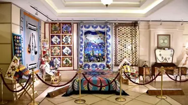 Belmek Kursiyerlerinin El Emeği Göz Nuru Ürünleri Sergilendi