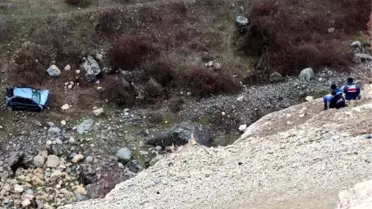 İki Gündür Kayıp Olan 2 Kişi, Otomobille 500 Metrelik Uçurumdan Uçarak Ölmüş