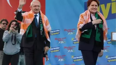Kılıçdaroğlu ve Akşener, İlk Ortak Miting İçin Denizli'de