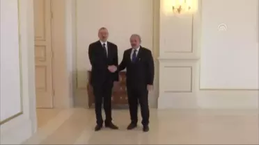 TBMM Başkanı Şentop, Cumhurbaşkanı İlham Aliyev Tarafından Kabul Edildi