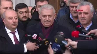 İstanbul- Çamlıca Camii'nde Konuşan Binali Yıldırım Muhteşem Bir Eser Oldu