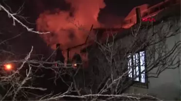 Ankara'da Gecekondu Yangını